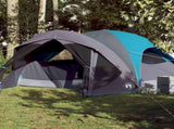 Family Tent Cabin 6-Person Blue Waterproof 94638