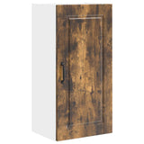 Wall Cabinet PORTO Smoked Oak 40 x 31 x 80 cm Engineered Wood 885380