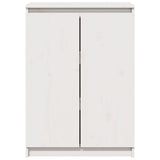 Sideboard White 60x36x84 cm Solid Pinewood 808109