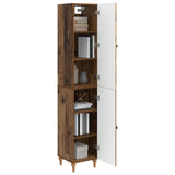 Cabinet Set 2 pcs Old Wood Engineered Wood 3416455