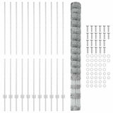 Wild Fence with Posts 25 x 1.6 m 3337136