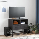 TV Cabinet Black 68x39x60.5 cm Steel 846548