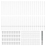 Wild Fence with Posts 50 x 1.5 m 3337162