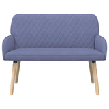 2 Seater Sofa with Solid Wood Legs 2-Seater Jeans Blue 42051042