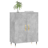 Sideboard Concrete Grey 69.5x34x90 cm Engineered Wood 827704