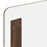 Bed Frame with Headboard Brown Oak 100 x 200 cm Engineered Wood 3412415