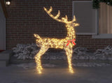 3D Reindeer 250 LEDs Warm white 96 x 40 x 180 cm PET 42019059
