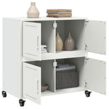 Sideboard White 68x39x72 cm Steel 846655