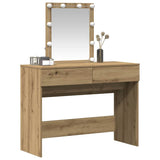 Dressing Table Artisan Oak 100 x 40 x 130 cm Engineered Wood 868841