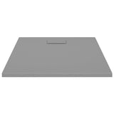 Shower Base Tray SMC Grey 100x80 cm 148935