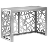 Air Conditioner Cover Silver 90 x 40 x 60 cm Galvanised Steel 8014155
