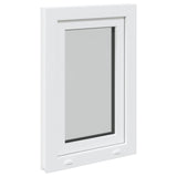 Basement Window RISOR 50 x 75 cm PVC and Glass White 42047229