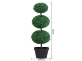 Artificial Plants Honeysuckle Flower in Pot Fake Plants with Curved Boots for Indoor 15x15x150cm T3398P343099