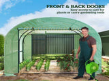 300 x 300cm Walk-In Polytunnel Greenhouse - Green T3398P317639