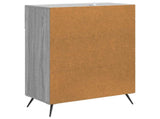 Sideboard Grey Sonoma 66 x 34.5 x 90 cm Engineered Wood 895561