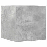 7 Piece TV Cabinet Set Concrete Grey Engineered Wood 3114513