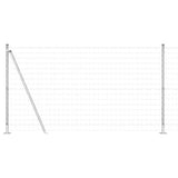 Welded Wire Fence with Concrete Base 25 x 1.2 m 3351063