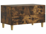 Bedside Cabinet Smoked Oak 62 x 34.5 x 48 cm Engineered Wood 894550