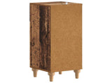 Bathroom Storage Cainet ALKMAAR Old Wood 30 x 31 x 80 cm 896173
