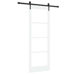 Sliding Door Manual ORKDAL White 78 x 211 cm Wood and metal 3332442