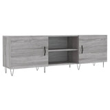 TV Cabinet Grey Sonoma 150x30x50 cm Engineered Wood 829098
