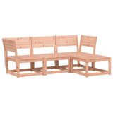 4 Piece Garden Lounge Set Solid Wood Douglas 3216908