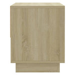 ZNTS Bedside Cabinets 2 pcs Sonoma Oak 45x34x44 cm Engineered Wood 809519