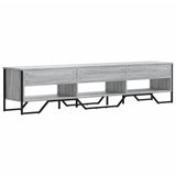 TV Cabinet Grey Sonoma 180x34x41 cm Engineered Wood 848577