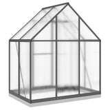 Greenhouse with Base Frame Anthracite 169x114x202 cm Aluminium 4005827