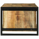 Coffee Table Brown 120 x 50 x 38 cm Solid Mango Wood 4104712