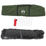 Camping Tent Dome 3-Person Green Quick Release 4004193