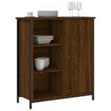 Sideboard Brown Oak 70x30x80 cm Engineered Wood 835498