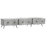 TV Cabinet Concrete Grey 147 x 34.5 x 30 cm Engineered Wood 895628