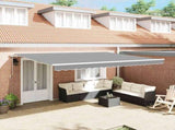 Awning Frame White 400 x 300 cm Aluminium 143037