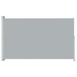 Patio Retractable Side Awning 180x300 cm Grey 313401