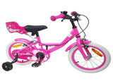 Kids Bike 12 Inches for 2-4 Years Old Pink 42009431