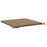 4-Piece Seat Cushions SOEST 4 pcs 100% Polyester Taupe 944986