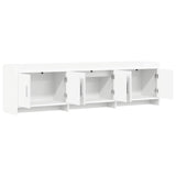 TV Cabinet 168 x 33 x 47 cm White Engineered Wood 8011203