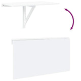 Folding Wall Table White 100x60 cm 243054