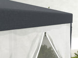 4M Hexagon Gazebo, Netting Party Tent, Patio Canopy Outdoor Event Shelter for Activities, Shade T3398P328502