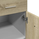 Drawer Bottom Cabinet Lyon Sonoma Oak 80x46x81.5 cm Engineered Wood 849615