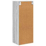 Hanging Cabinet Grey Sonoma 40 x 29.5 x 100 cm Engineered Wood 884471