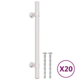 Cabinet Handles 20 pcs Silver 128 mm Stainless Steel 3203685