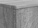 Bathroom Sink Cabinet ALKMAAR Grey Sonoma 82 x 41x 59 cm 896141