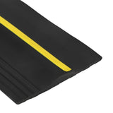 Garage Floor Seal Black and Yellow 12 x 90 mm 8 m PVC 42038289