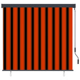 145978 Outdoor Roller Blind 160x250 cm Orange and Brown