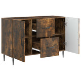 Sideboard Smoked Oak 89 x 34.5 x 60 cm Engineered Wood 894890