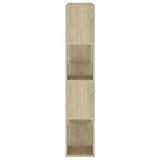 Book Cabinet Room Divider Sonoma Oak 100x24x124 cm 809191