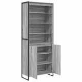 Tall Cabinets Grey Sonoma 79 x 36 x 200 cm Engineered Wood 3403043