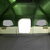Family Tent Cabin 10-Person Green Waterproof 94539
